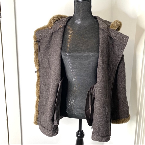 J. Jill Wool Blend Hooded Coat - Picture 10 of 13